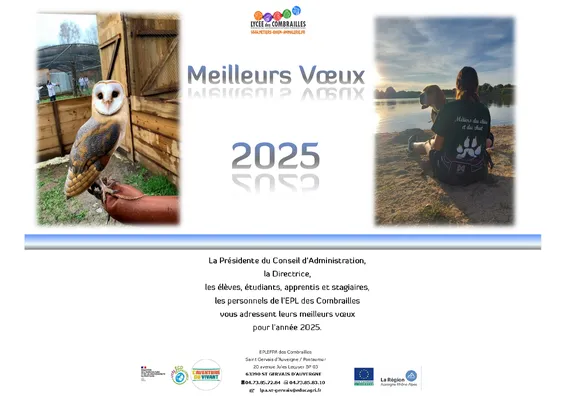 Vœux 2025 du Lycée des Combrailles