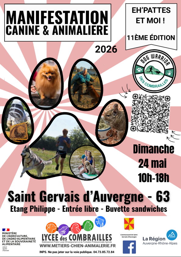 Affiche Eh'Pattes et moi 11 ème Edition.